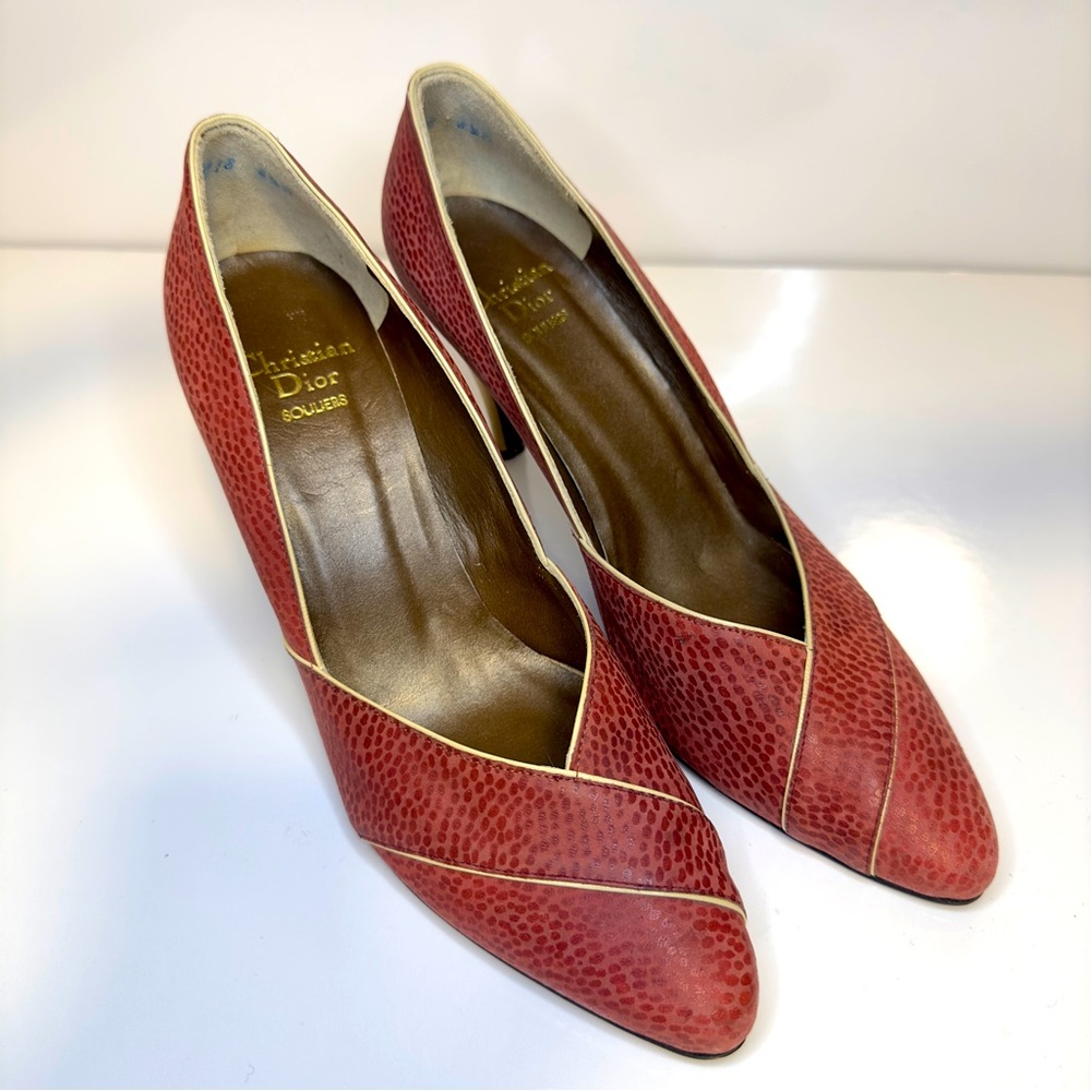Vintage Christian Dior Souliers Vintage Heels in excellent condition
